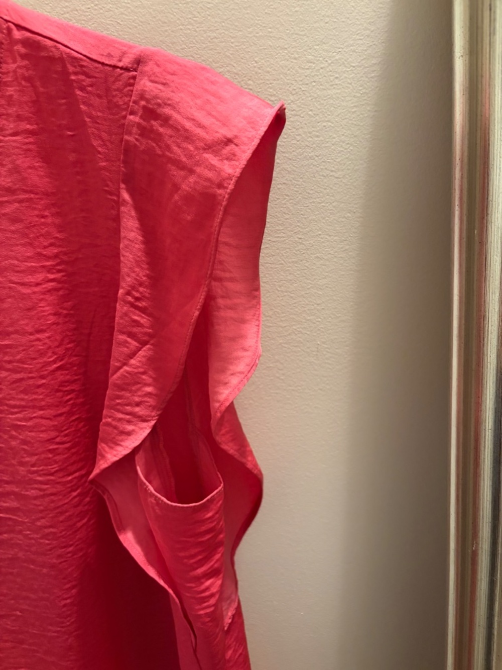 CAbi Rose Flutter Sleeve Blouse. - Picture 4 of 6
